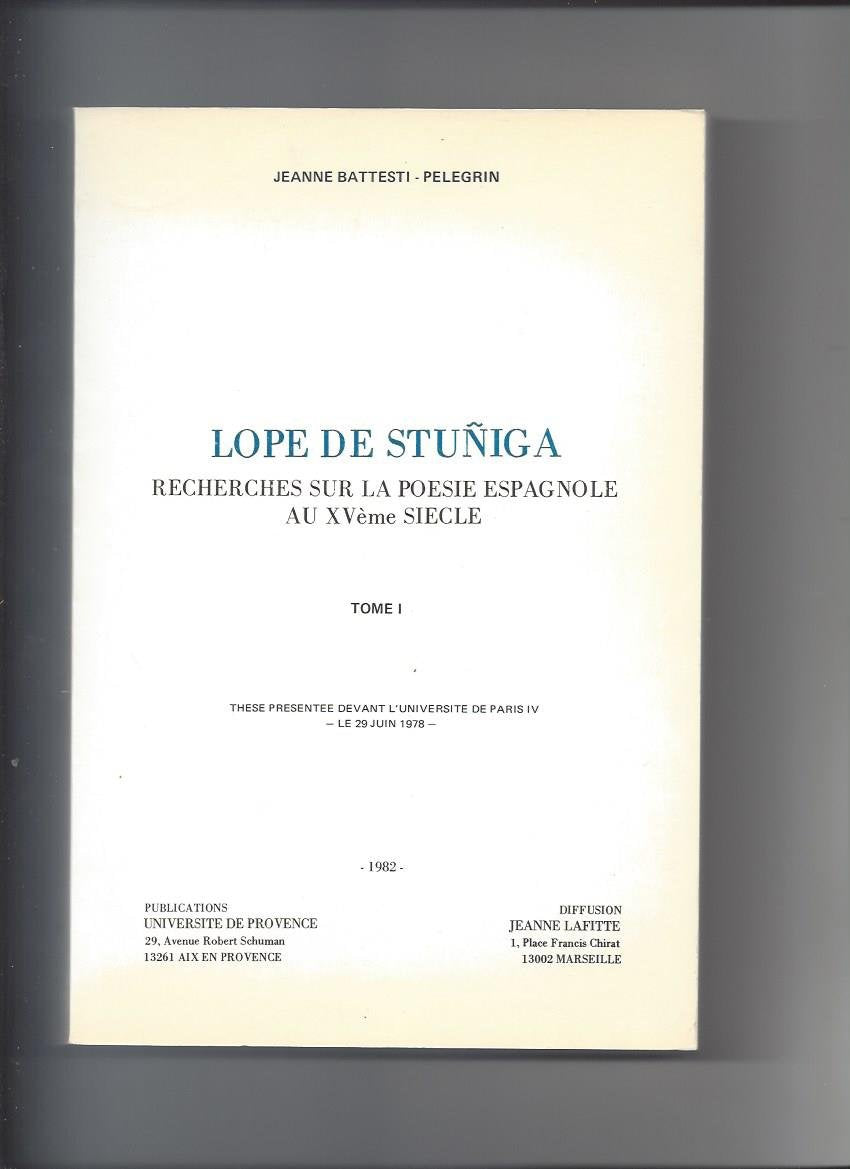 Lope de Stuniga : Recherches sur la poésie espagnole au 15e siècle book