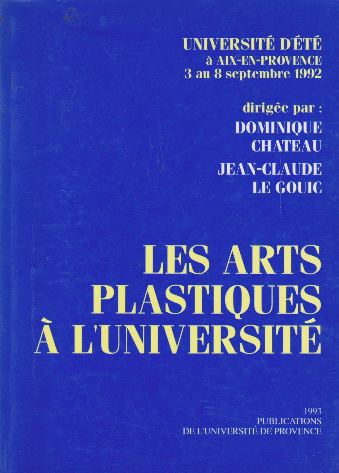 Les arts plastiques à l'Université book