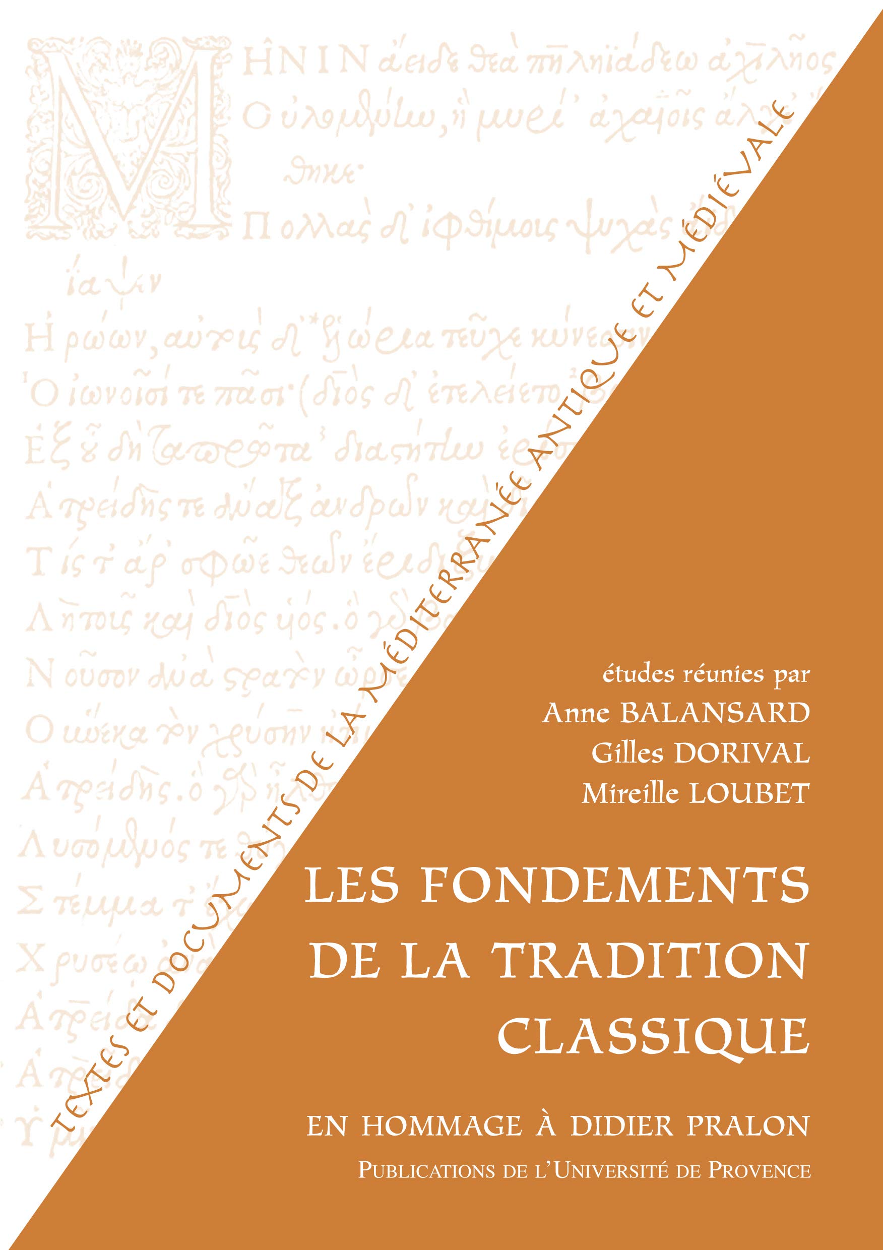 Fondements de la tradition classique book