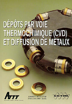 Dépôts par voie thermochimique (CVD) et diffusion de métaux book