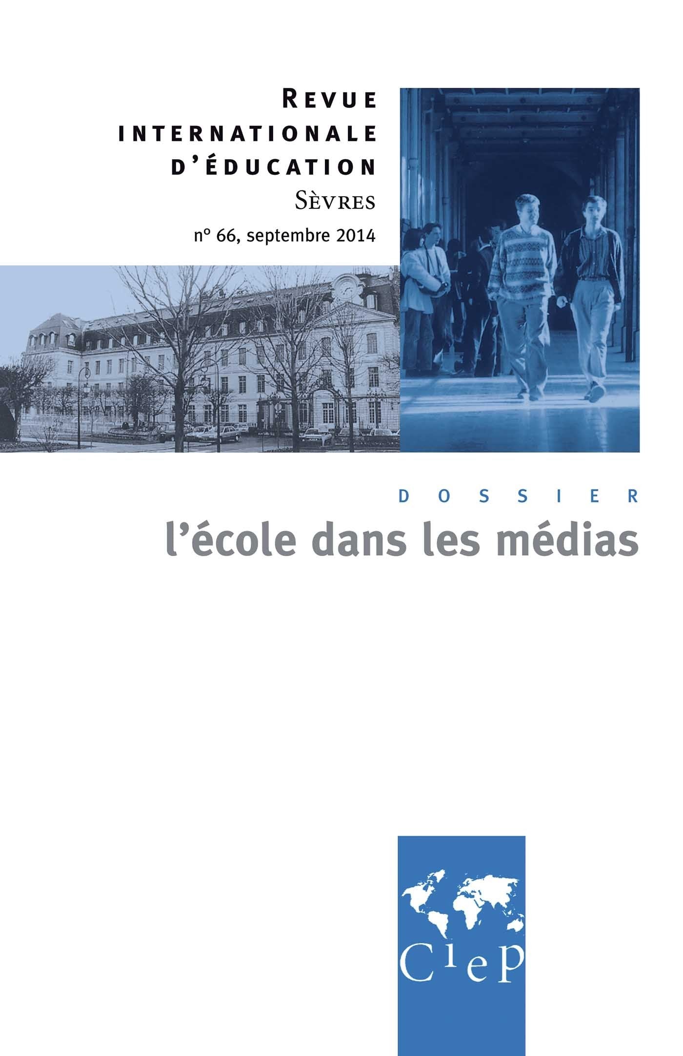 L'école dans les médias - Revue internationales d'éducation Sèvres 66 book