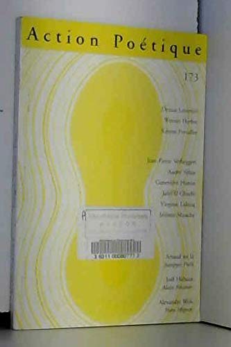 Action poétique (septembre 2003), numéro 173 book