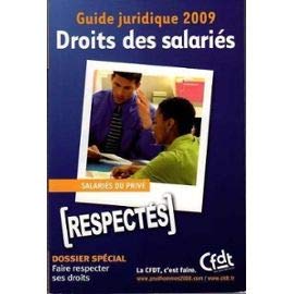 guide juridique 2009 droit des salariés du privé book