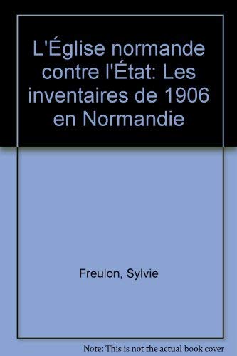 L'Eglise Normande Contre L'Etat book