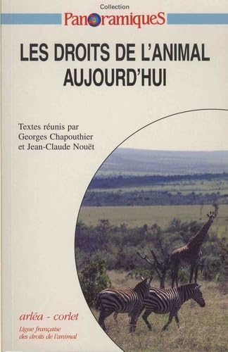 Panoramiques. Les droits de l'animal aujourd'hui book