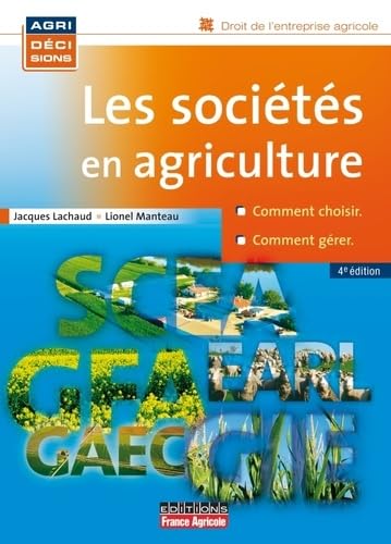 LES SOCIETES EN AGRICULTURE 4ED book