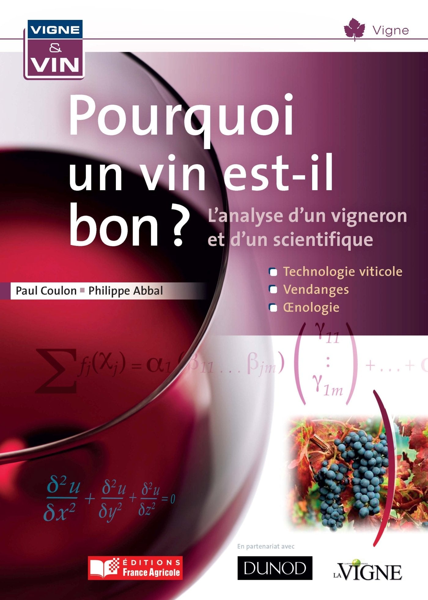 Pourquoi un vin est-il bon? book