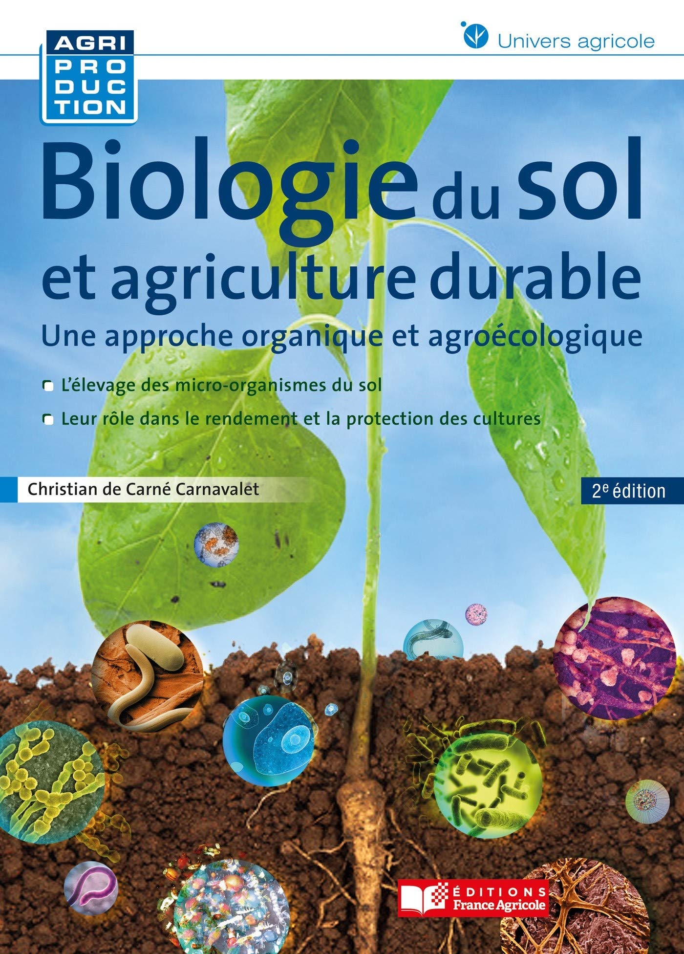 Biologie du sol et agriculture durable: Une approche organique et agroécologique Books