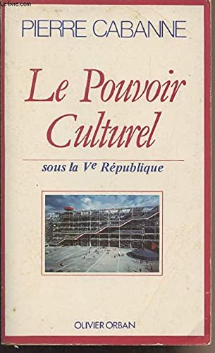 Le Pouvoir culturel sous la Ve République Books