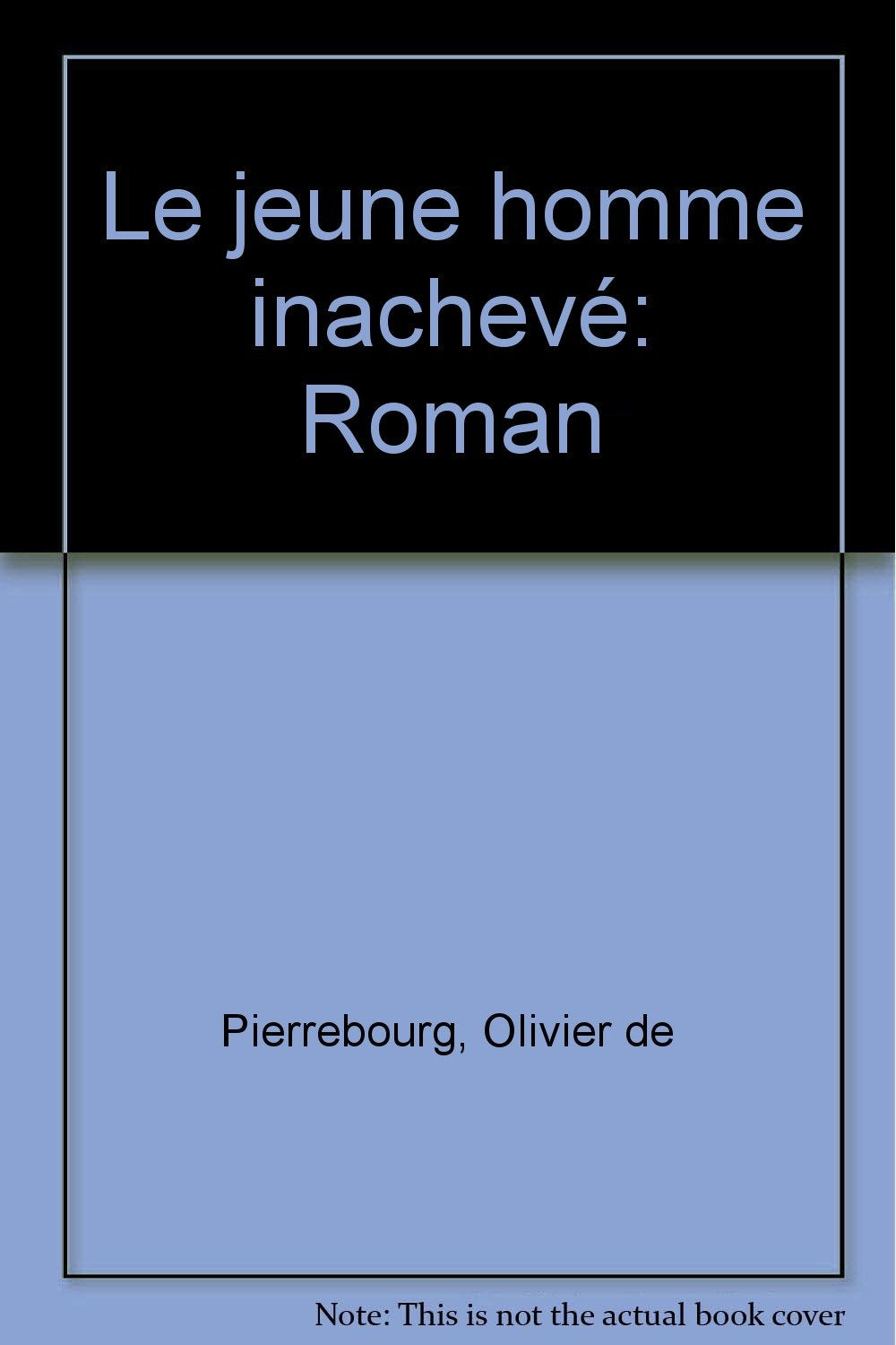 Le Jeune homme inachevé book