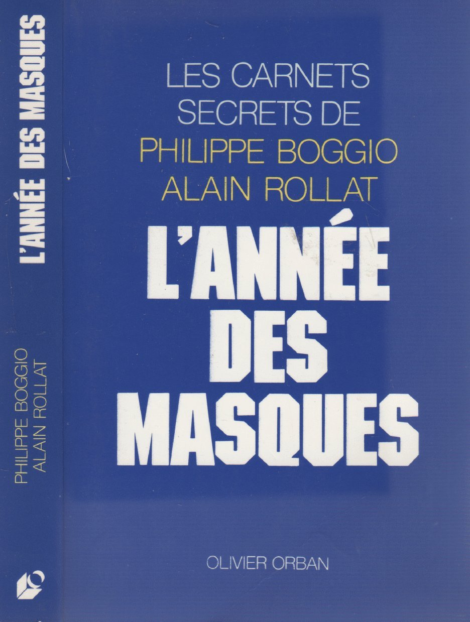 Product Image: L'annee des masques : les carnets secrets de
