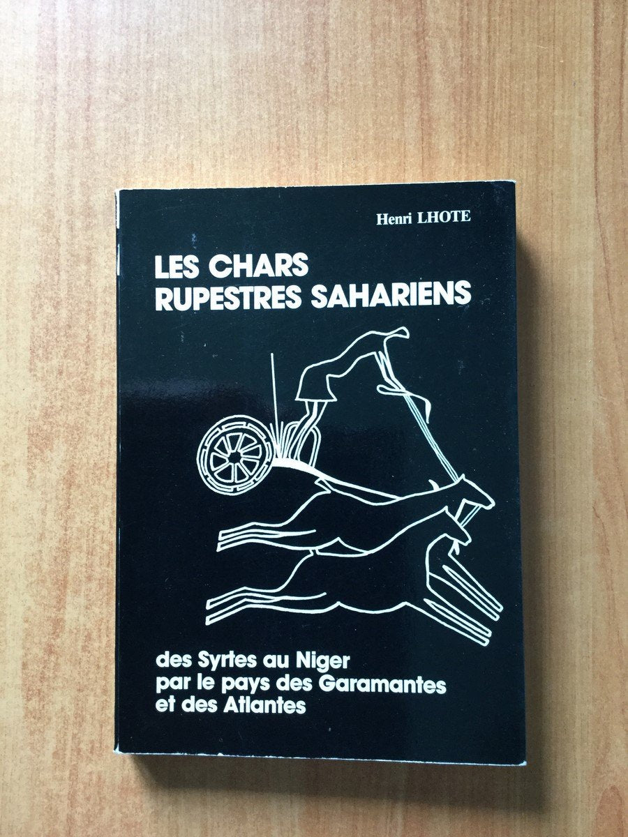 Les chars rupestres sahariens des syrtes au niger Books