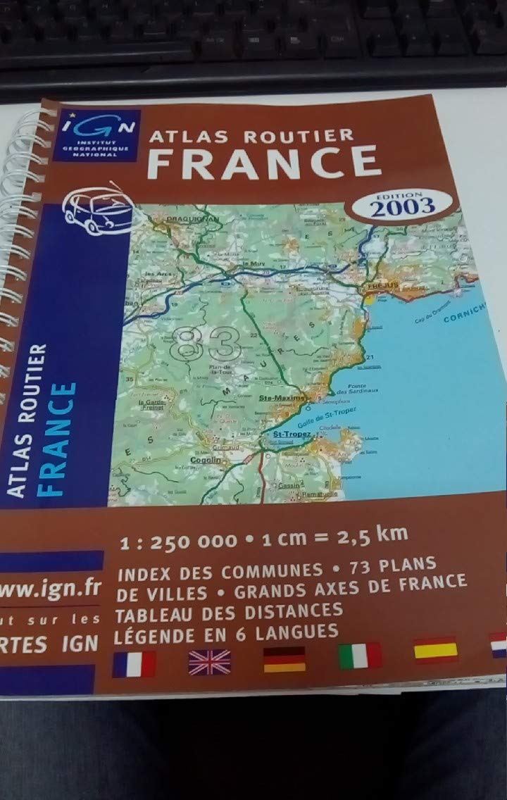 Atlas Routier France (Road Atlases) Leisure, Home & Garden