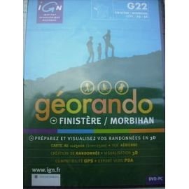 Géorando Finistère, Morbihan : préparez et visualisez vos randonnées en 3D Maps & Plans