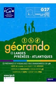 Géorando Landes, Pyrénées-Atlantiques : préparez et visualisez vos randonnées en 3D book