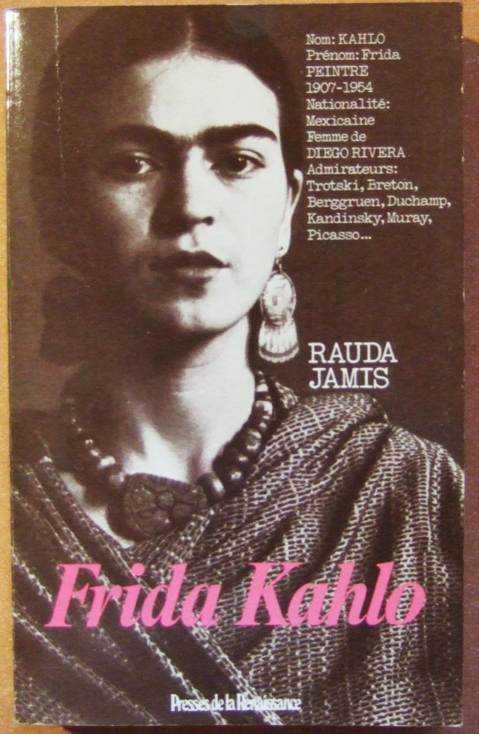 Frida Kahlo - Autoportrait D'une Femme Books