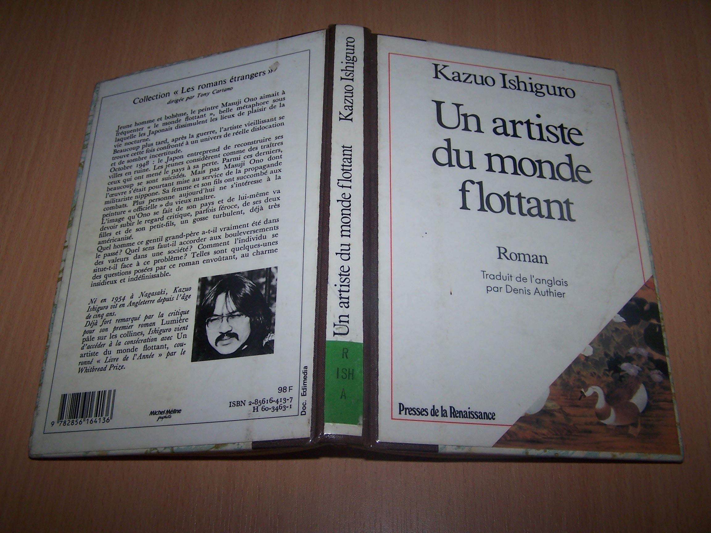 Un Artiste du monde flottant Books