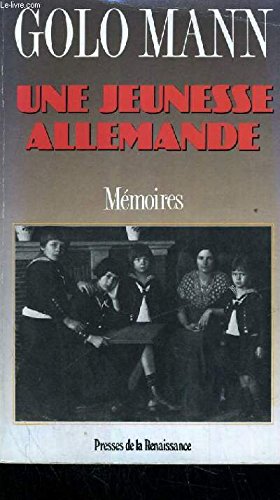 Une Jeunesse allemande: Mémoires Books