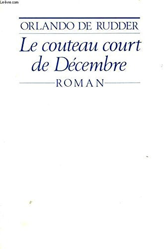 Le Couteau court de décembre book