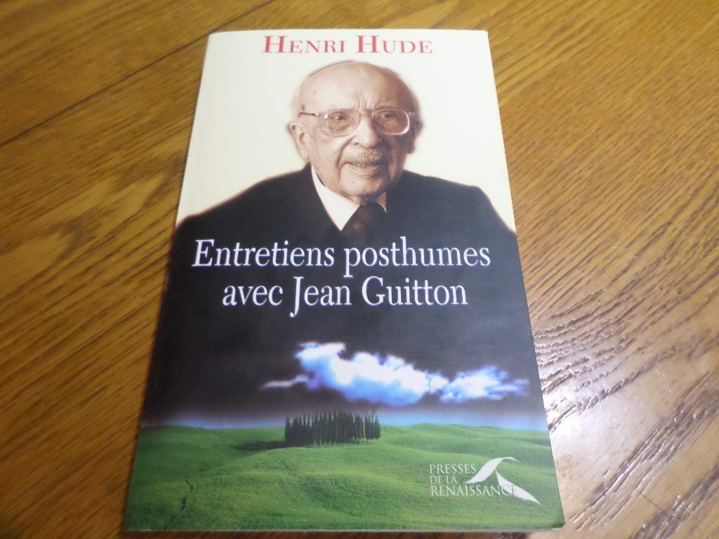 Entretiens Posthumes Avec Jean Guitton Books