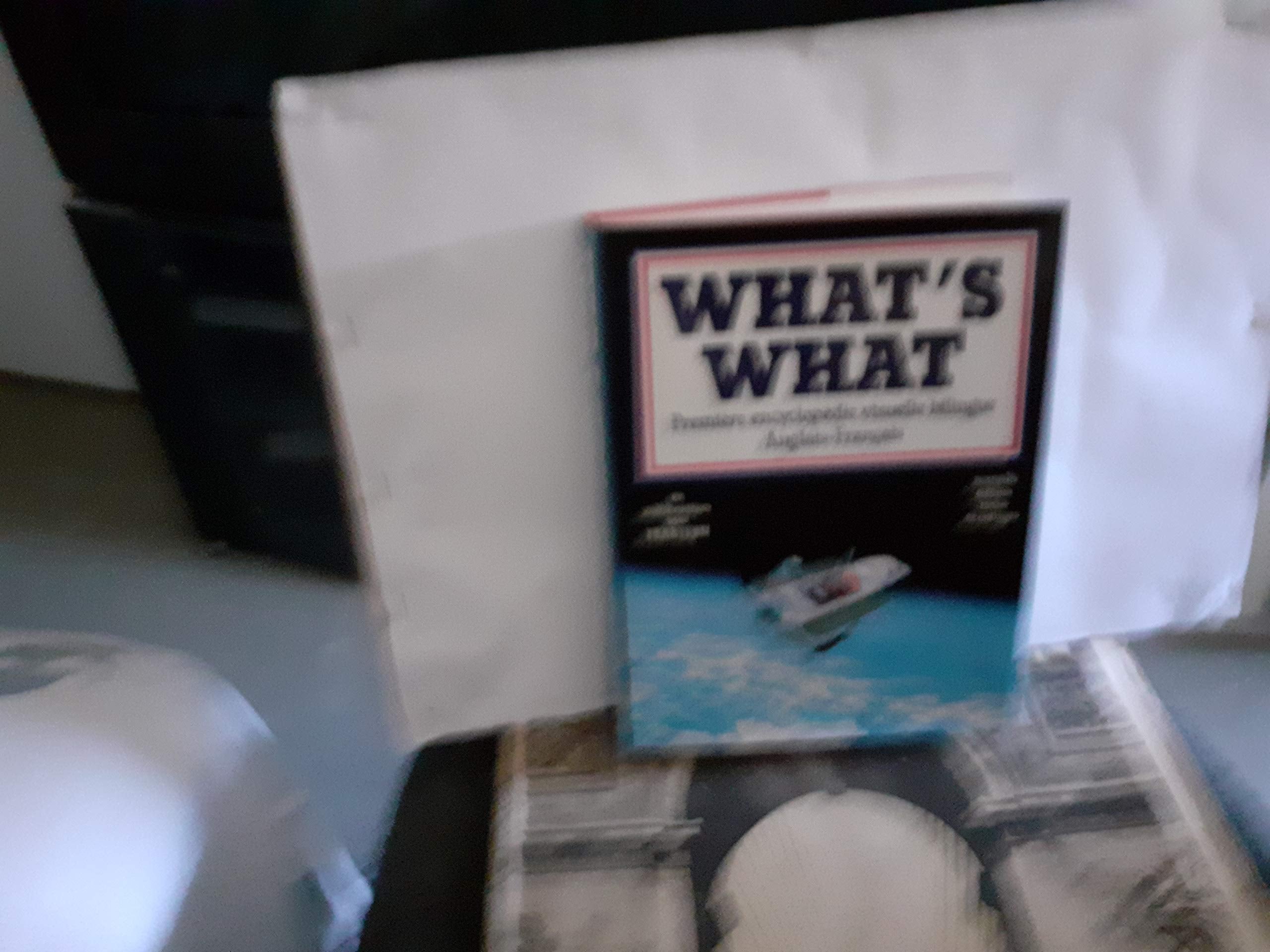 What's what : première encyclopédie visuelle bilingue anglais-français Books