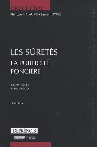 Les sûretés: La publicité foncière Books