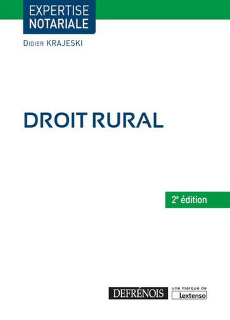 Droit rural, 2ème Ed. book