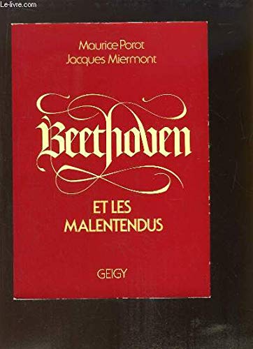 Beethoven et les malentendus Books