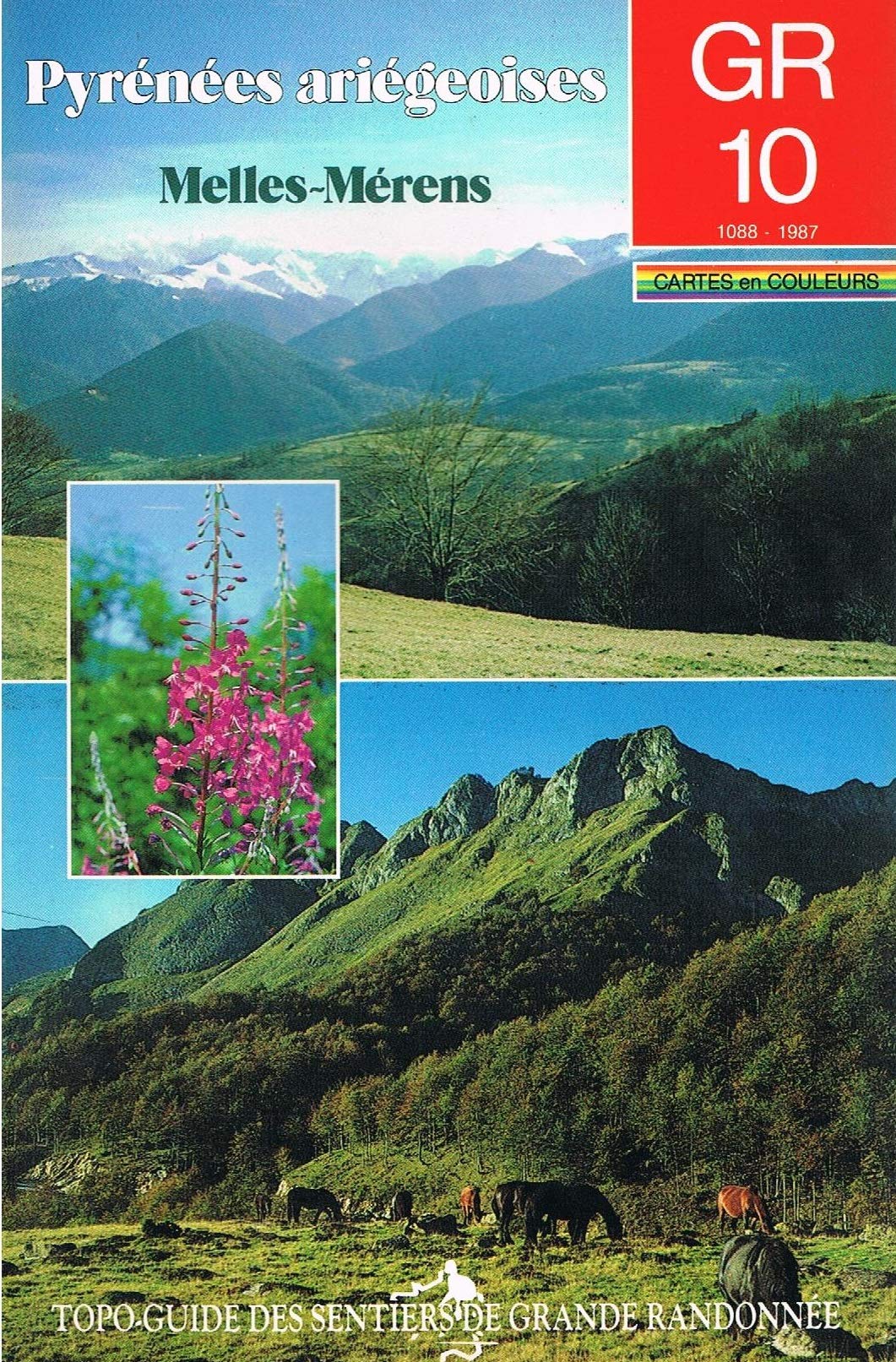 GR 10 : Sentier des Pyrénées, Pyrénées ariégeoises, de Fos à Mérens-les-Vals. Fédération française de randonnée pédestre book
