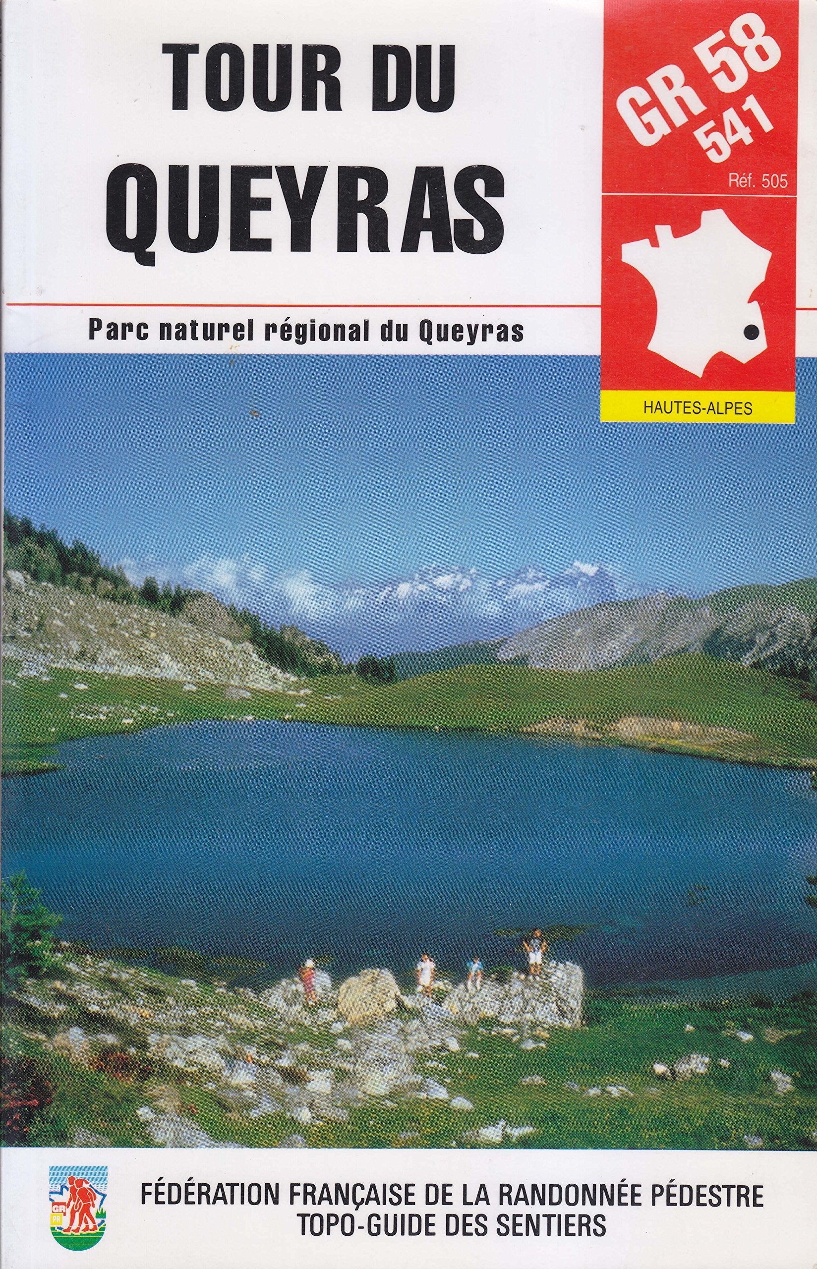 Fédération française de randonnée pédestre, Tour du Queyras, référence 0505 book