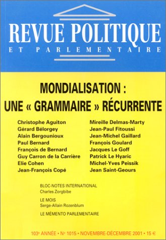 Revue politique et parlementaire, numéro 1015 book