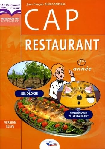 CAP Restaurant: Version élève book