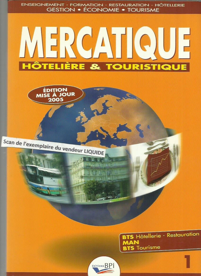 Mercatique Hôtellerie & Touristique 1 book