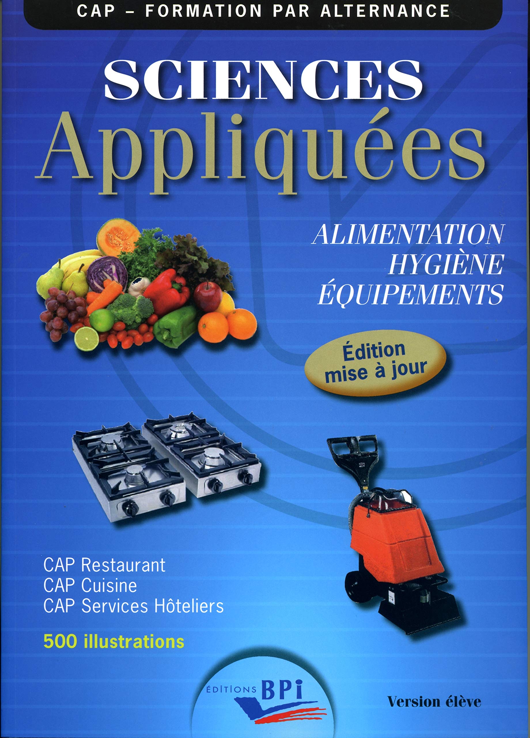 Sciences Appliquées - Cap - Eleve - Maj 2011 book