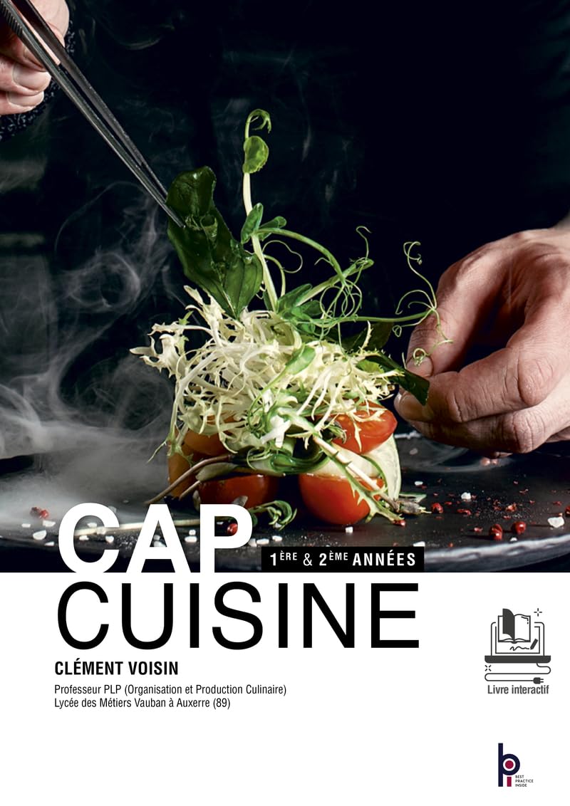 Cap cuisine 1ère et 2ème années - Elève book