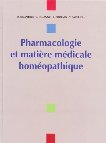 Pharmacologie et matière médicale homéopathique book