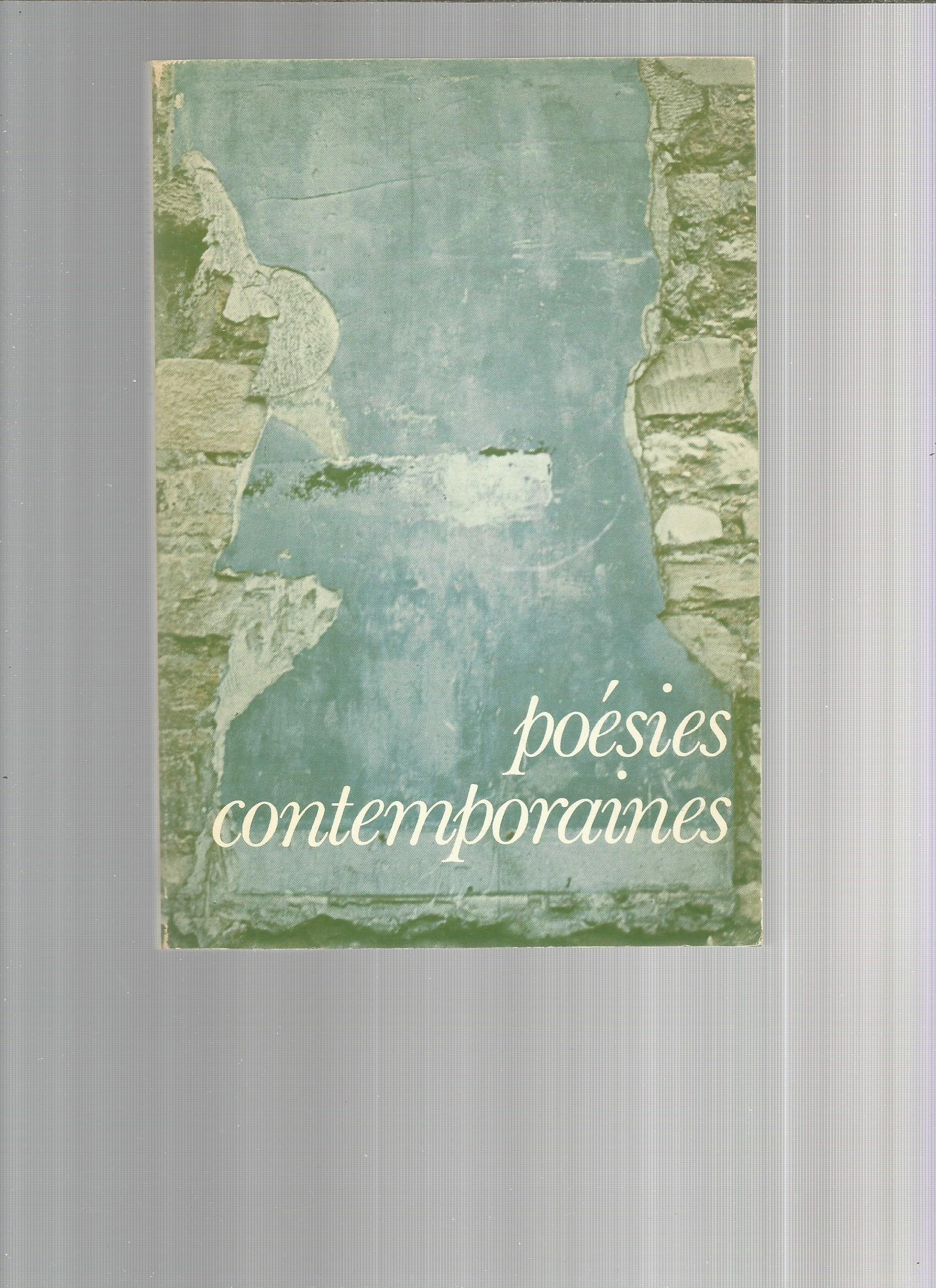 Poésies contemporaines book
