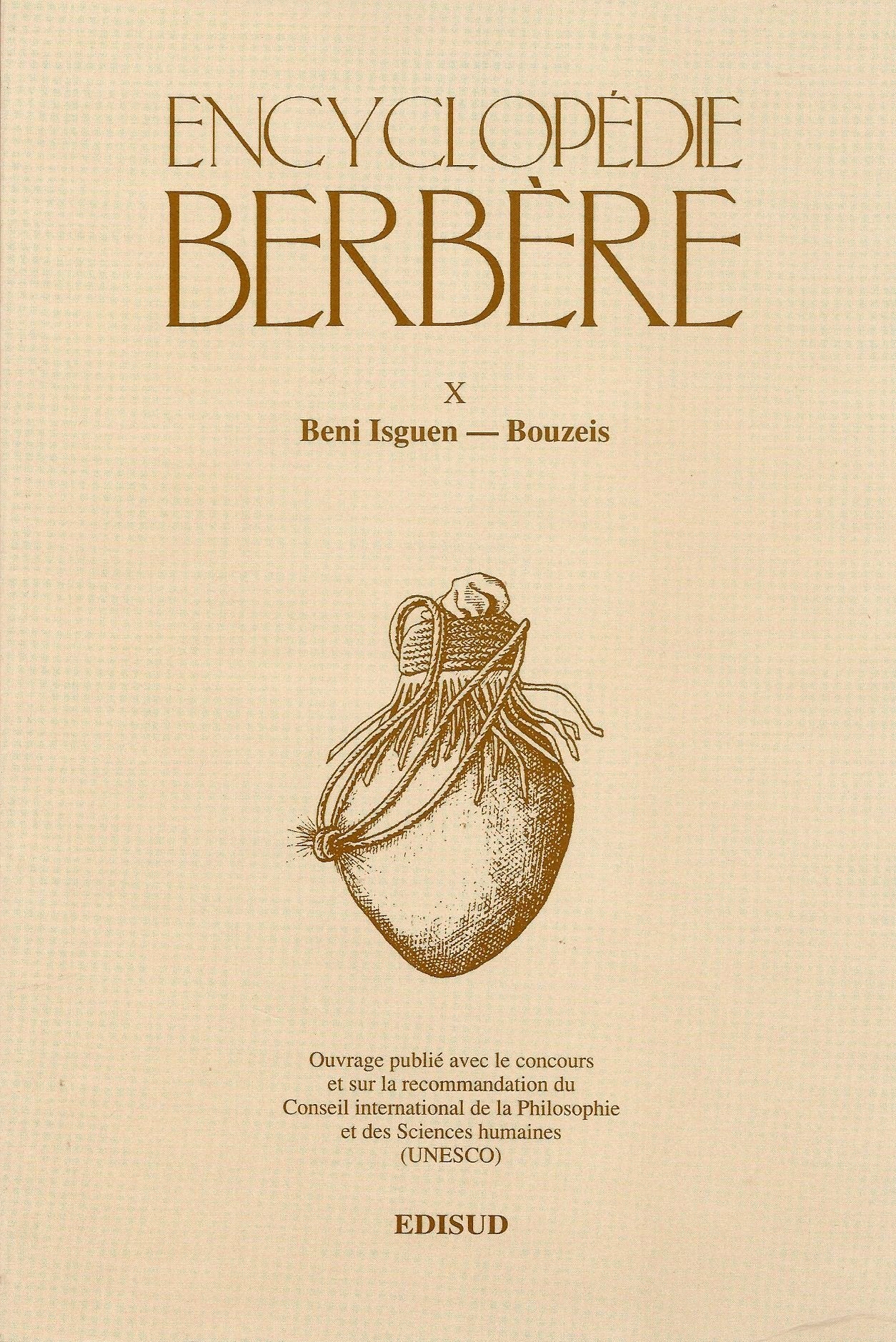 Encyclopédie berbère. Vol. 10. Beni Isguen-Bouzeis book