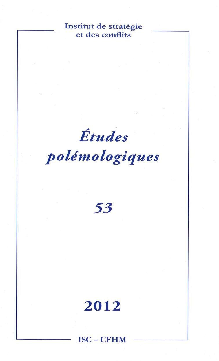 Etudes polémologiques Books