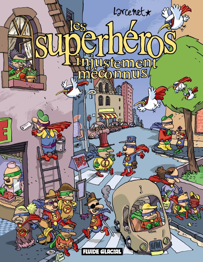 Les Superhéros injustement méconnus Manga