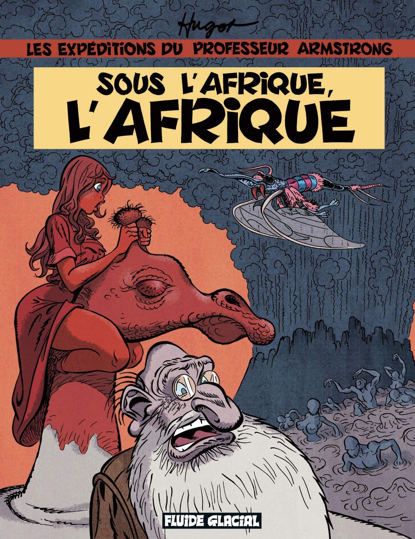 Les Expéditions du professeur Armstrong - Sous l'Afrique, l'Afrique Manga