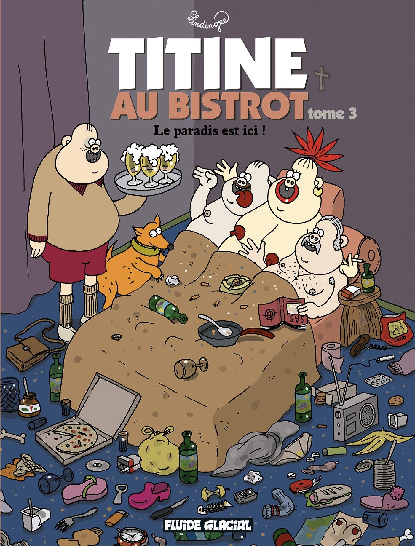 Titine au bistrot - Tome 03 - Le paradis est ici ! Manga
