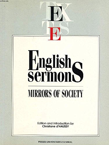 English sermons : mirrors of society book