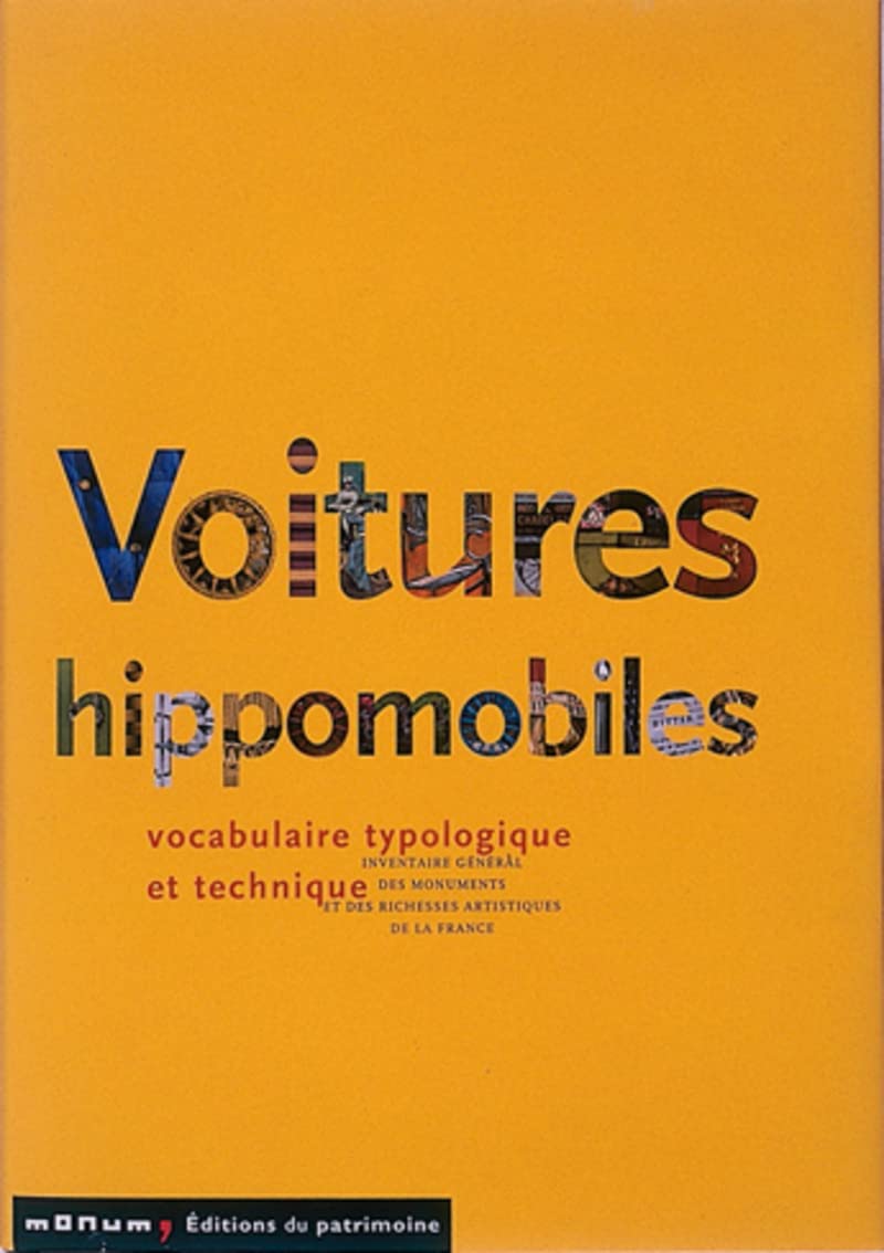 Voitures hippomobiles: Vocabulaire typologique et technique Leisure, Home & Garden