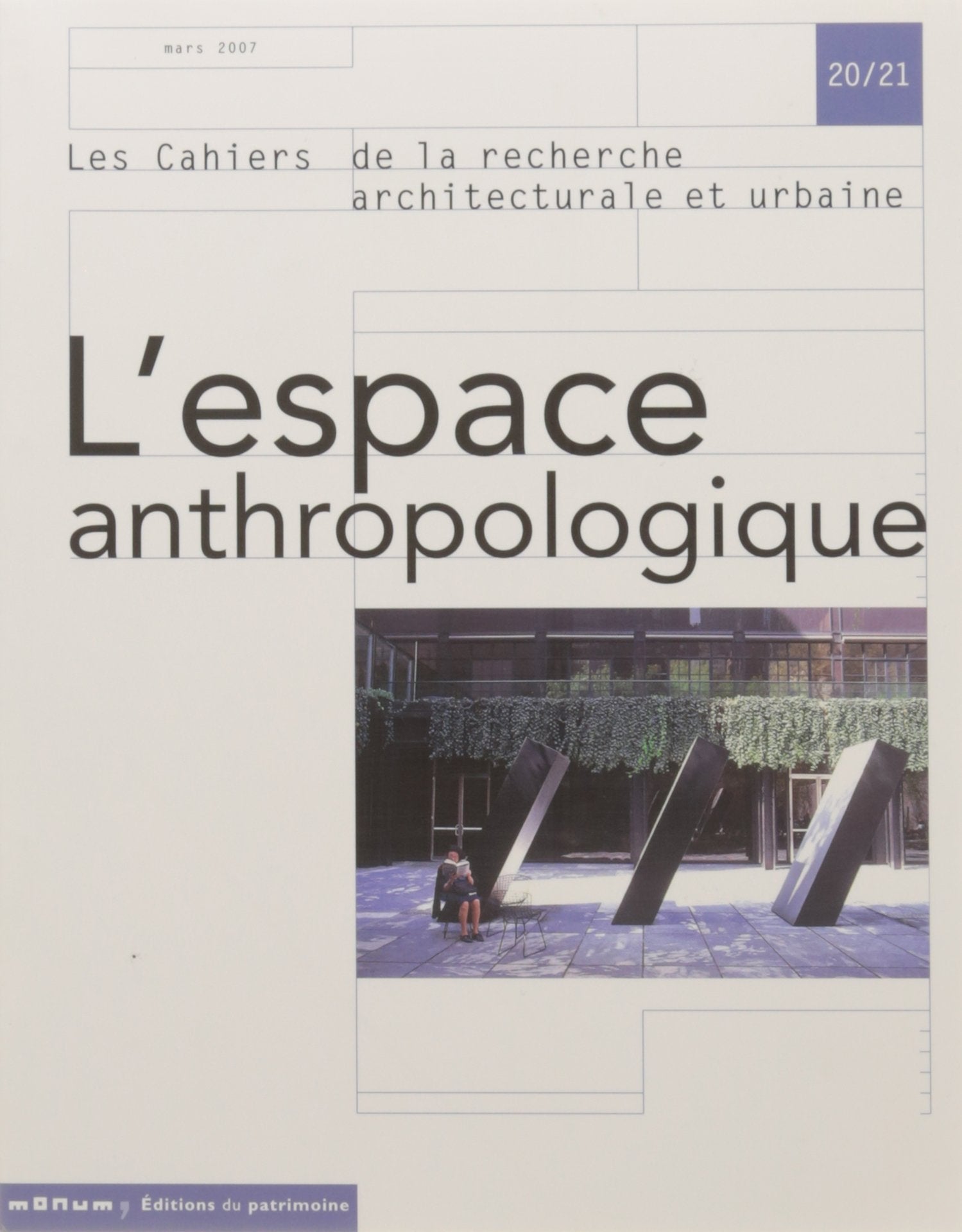 L'Espace anthropologie, n°20/21 Architecture