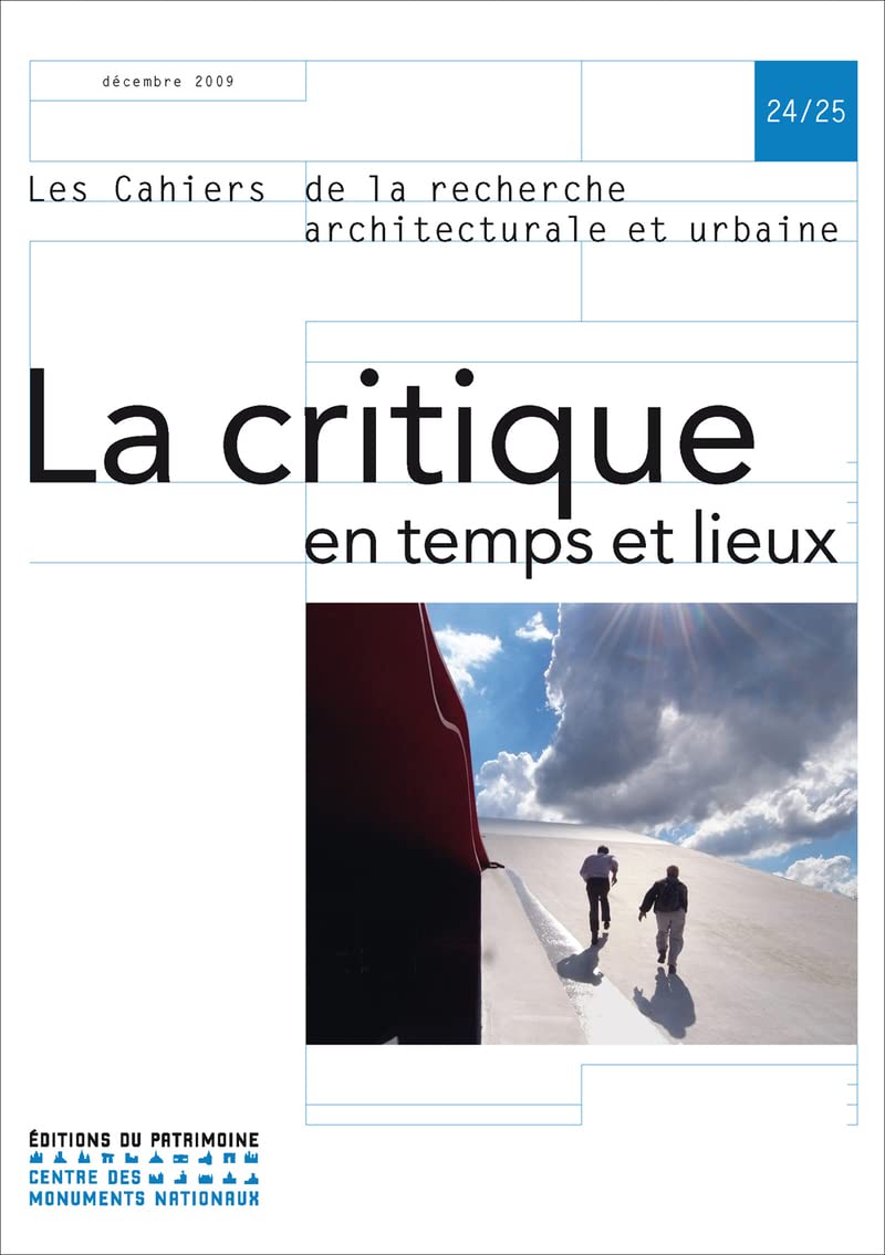 La Critique en temps et lieux, n°24/25 book