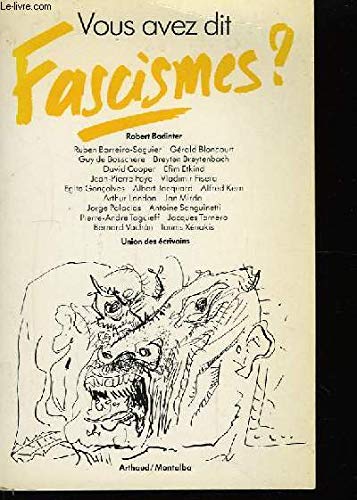 Vous avez dit fascismes ? book