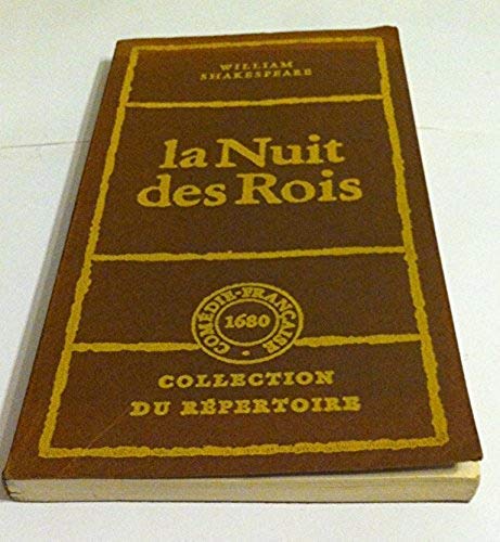 La Nuit des rois ou Ce que vous voudrez (Collection du répertoire) book
