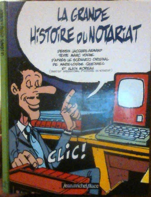 La grande histoire du notariat en bande dessinée Books