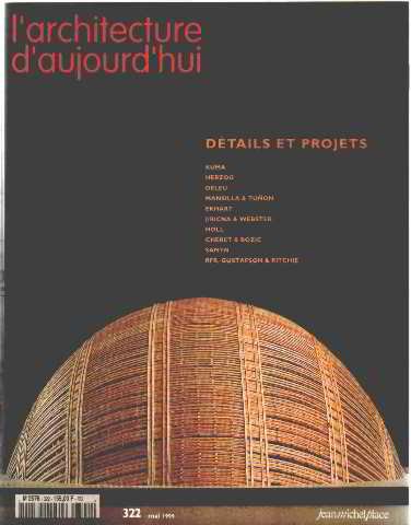 L'architecture d'aujourd'hui nø 320 janvier maison individuelles Books
